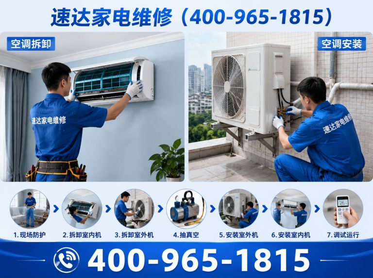 昆明空调维修展示图